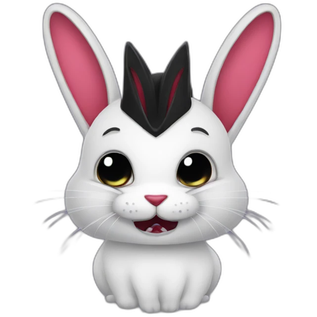 dracula bunny emoji