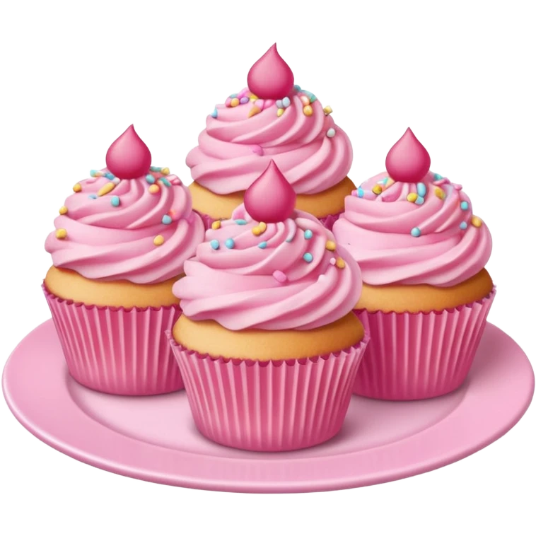 Some food, but make it in very girly pink tones. emoji