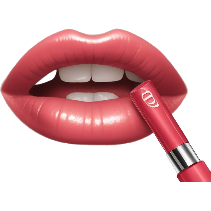 Dior lip gloss emoji