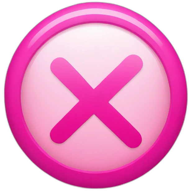 pink check mark emoji