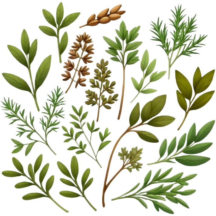 dried mixed herbs for cooking emoji