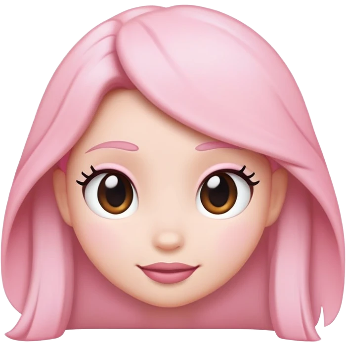 Light pink disney emoji