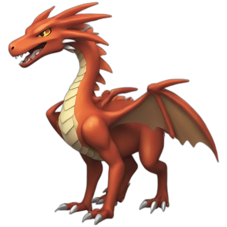 Dracofeu pokemon emoji