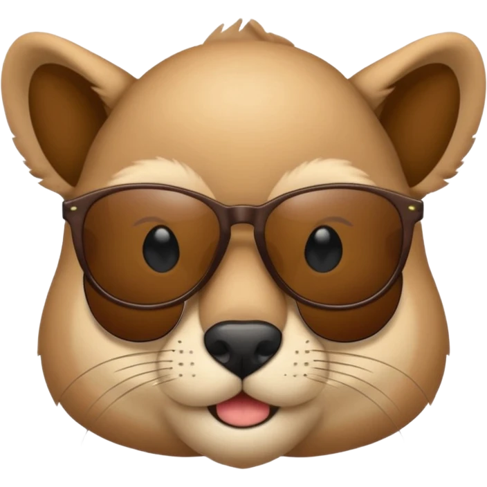 a sunglasses animals emoji
