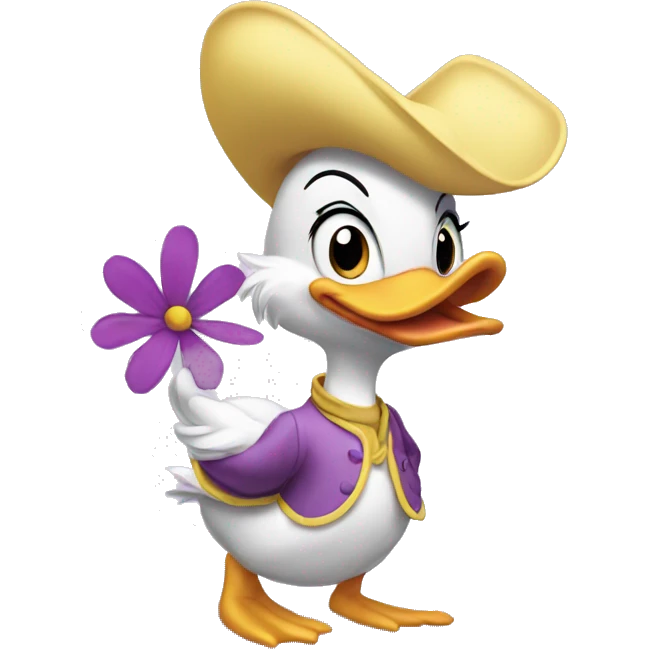 daisy duck emoji