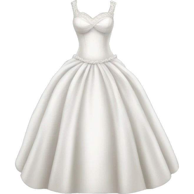 wedding dress  emoji