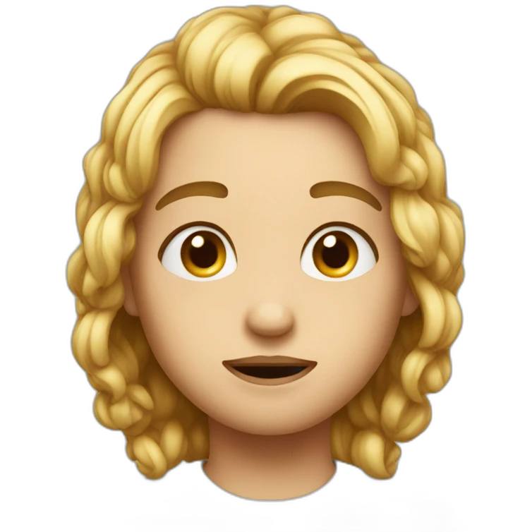 innocent expression emoji