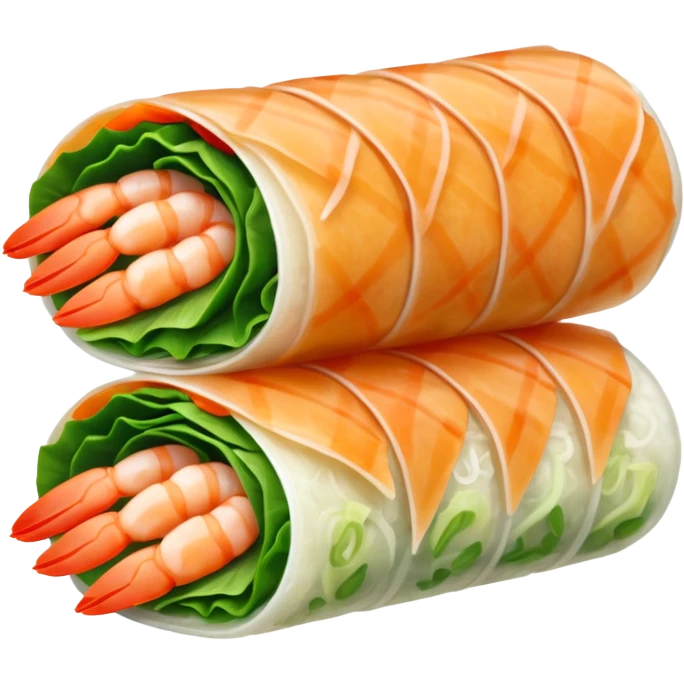 Shrimp Rice Roll emoji