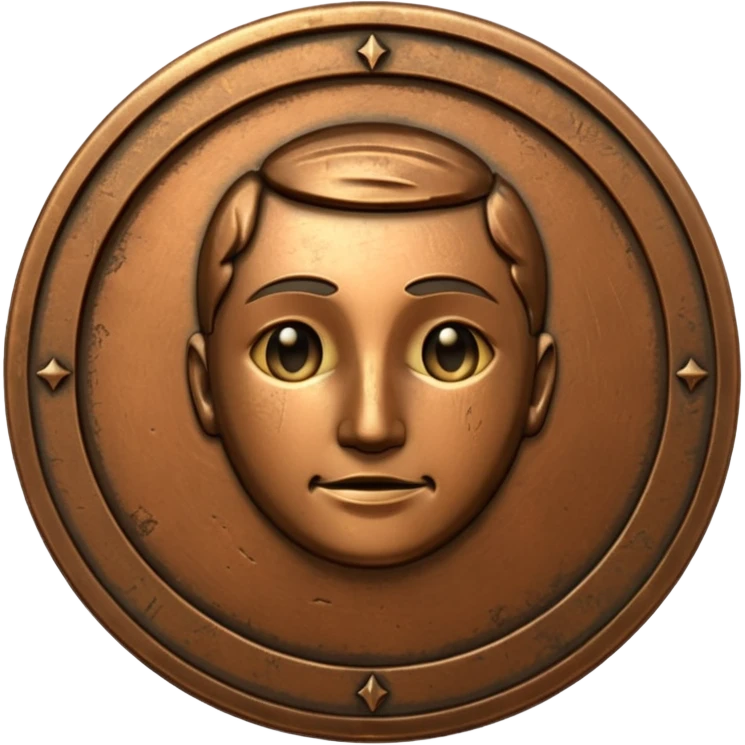 bronze coin emoji
