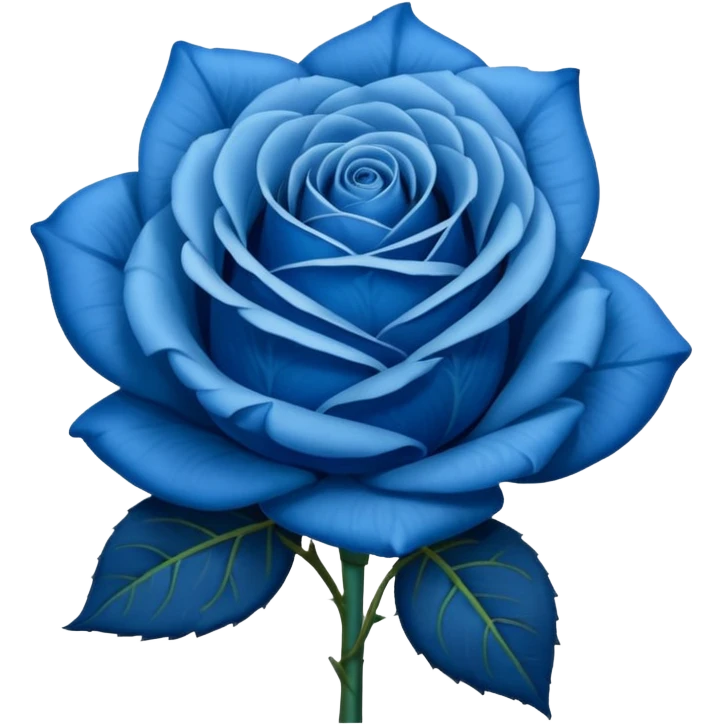 i need this type of blue flower  🌹  but the red prt should be blue emoji
