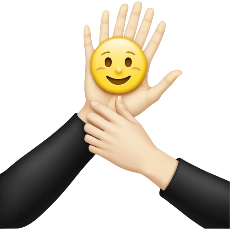 slitting my wrist normal round yellow emoji like traditional original emojis before the people ones emoji