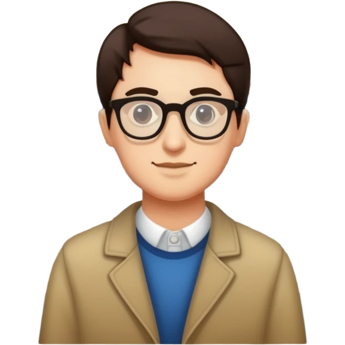 a person visiting a museum with a museum building in the background emoji