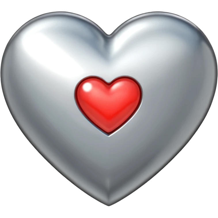 Chrome heart  emoji