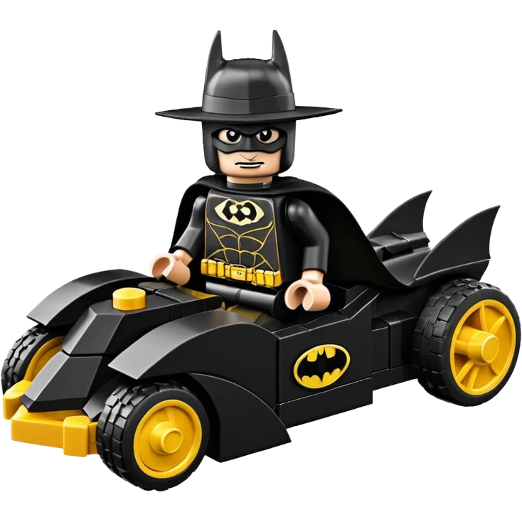 Lego Zorro Batman driver  emoji