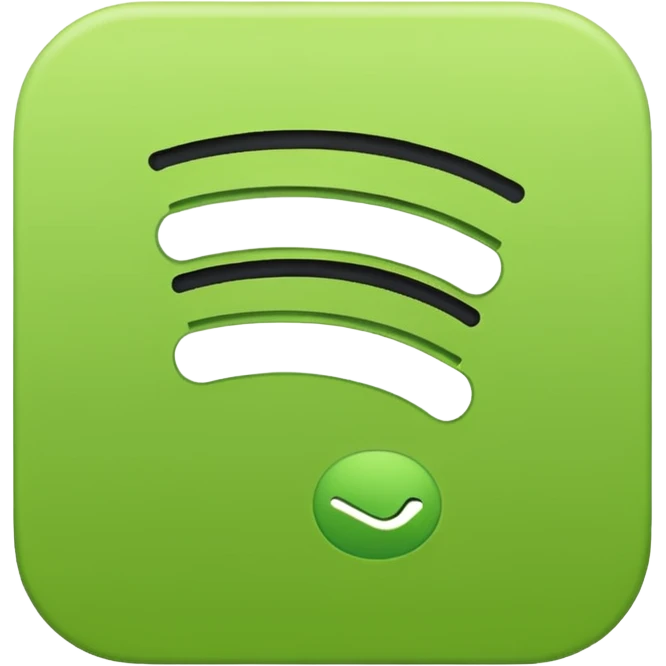 Make Spotify icon emoji emoji