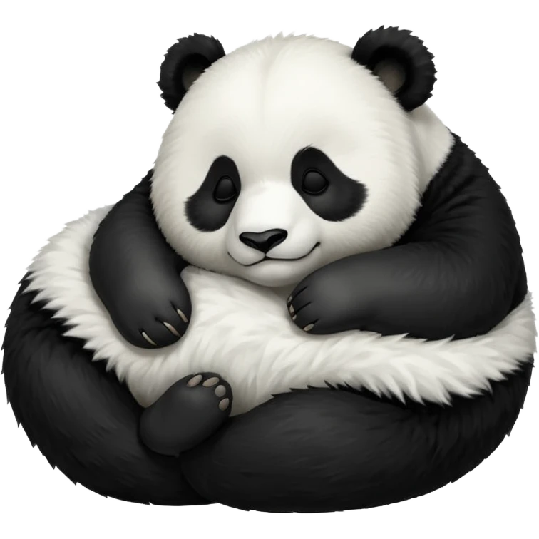 panda sleeping emoji emoji