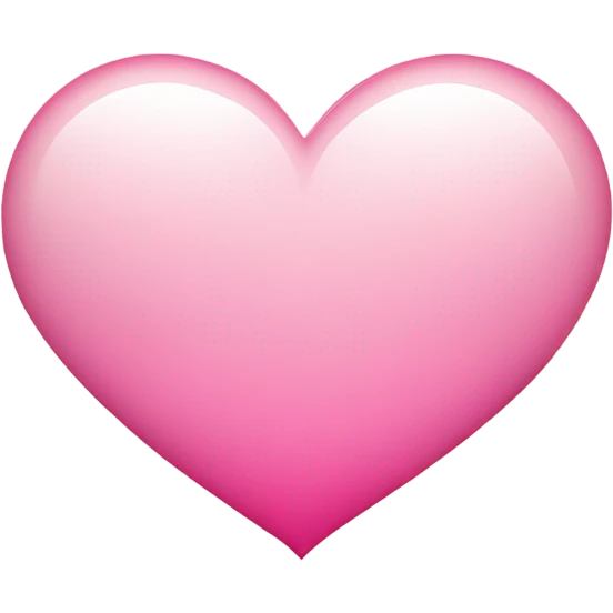 Ombré pink heart  emoji