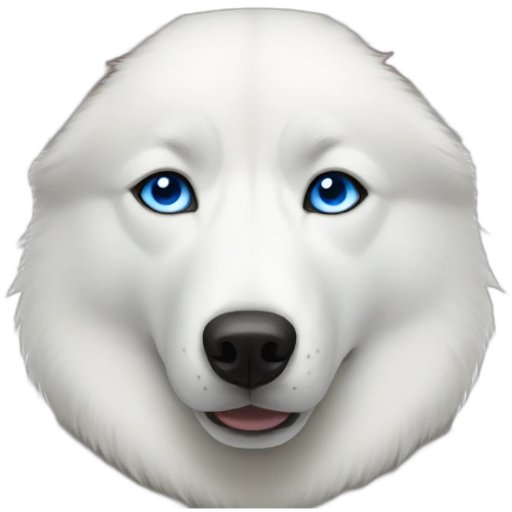 white-husky-blue-eyes emoji