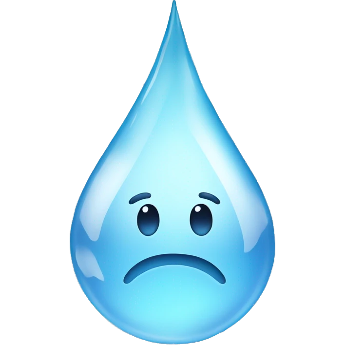water drops emoji