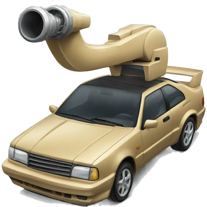 Car turbo emoji