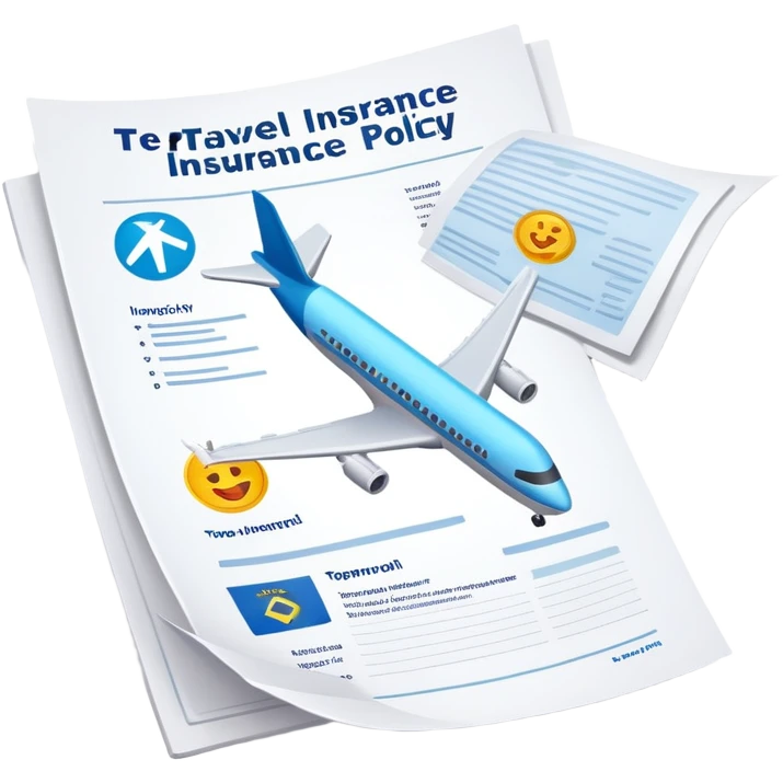 Travel insurance emoji