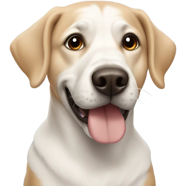 Super dog emoji