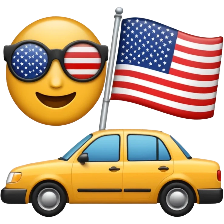 Generate USA trip emoji emoji