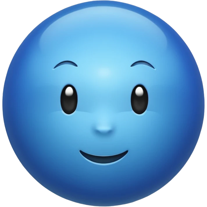 Blue ball (MB)  emoji