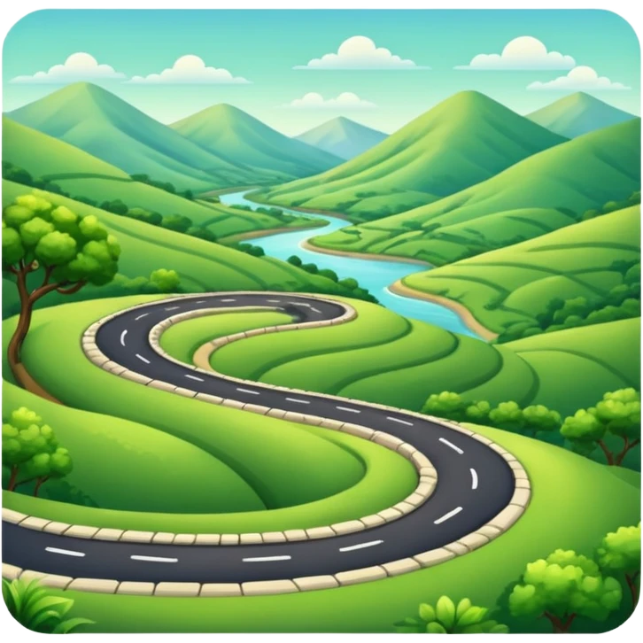 scenic drive emoji