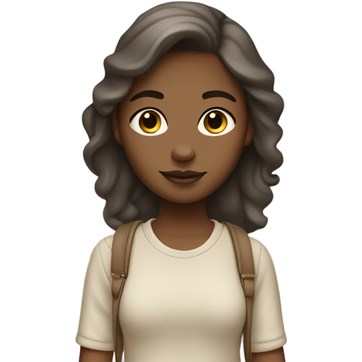 neutral girlie aesthetic emoji