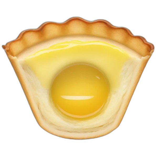 cantonese egg tart emoji