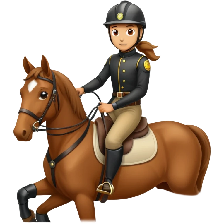 horse rider emoji