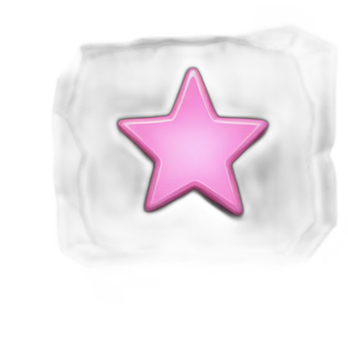 iron ingot with a pink star emoji
