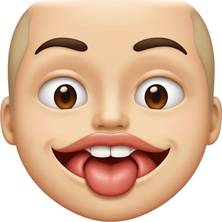lip bite emoji
