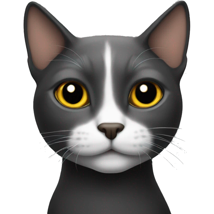 Gato negro emoji
