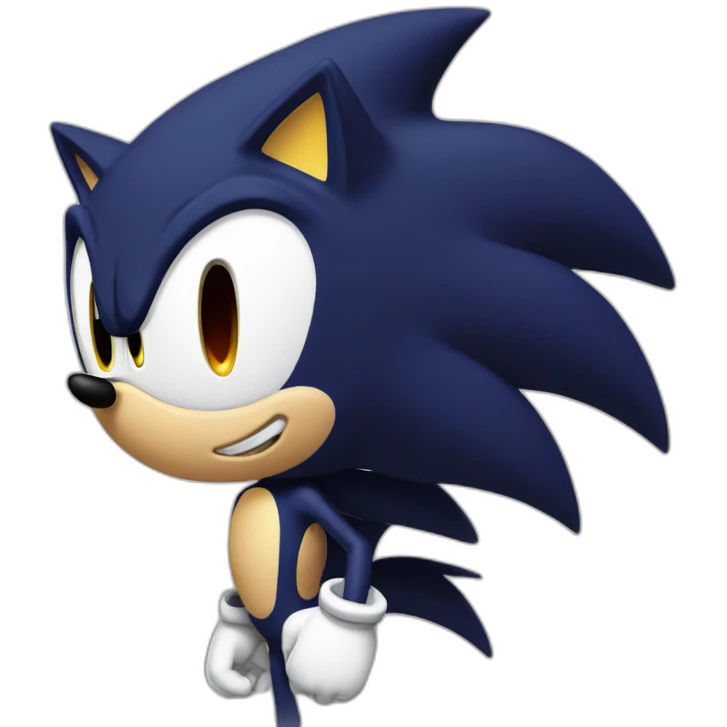 Shadow sonic character emoji