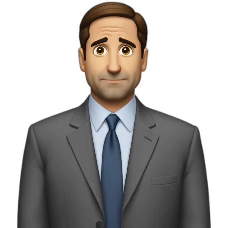 Michael-scott-happy-sad emoji
