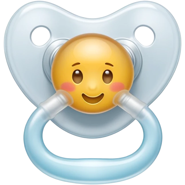 pacifier silicone nipple emoji