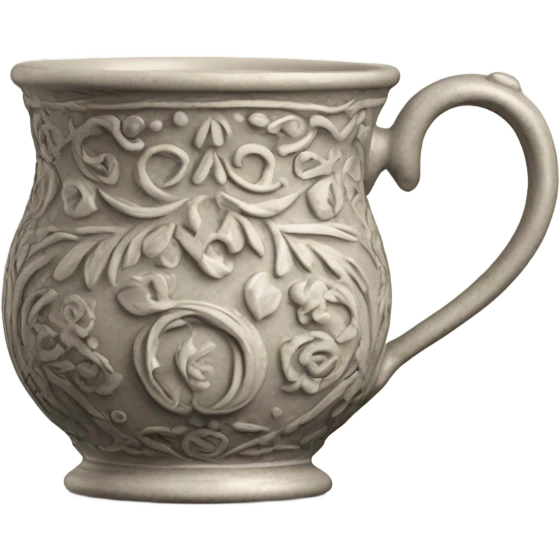 Vintage mug emoji