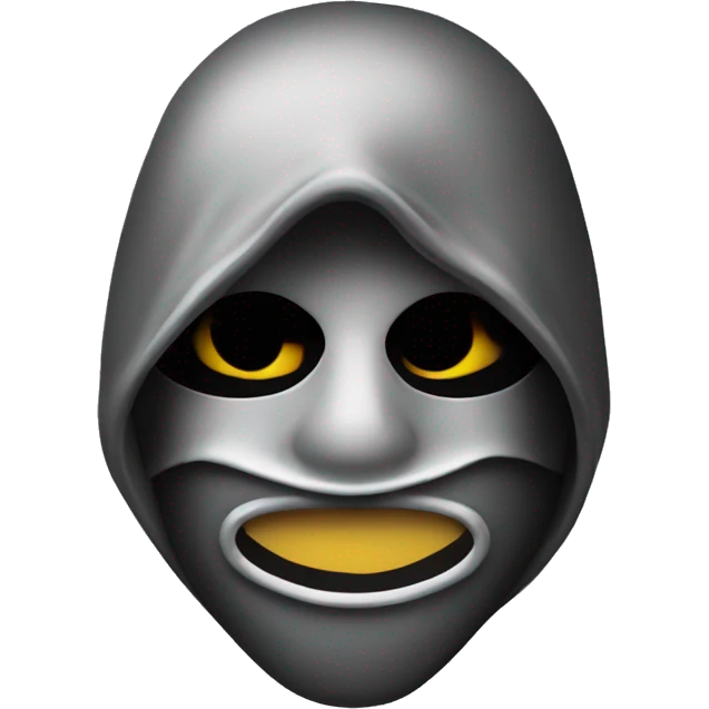 masked bandit drooling emoji