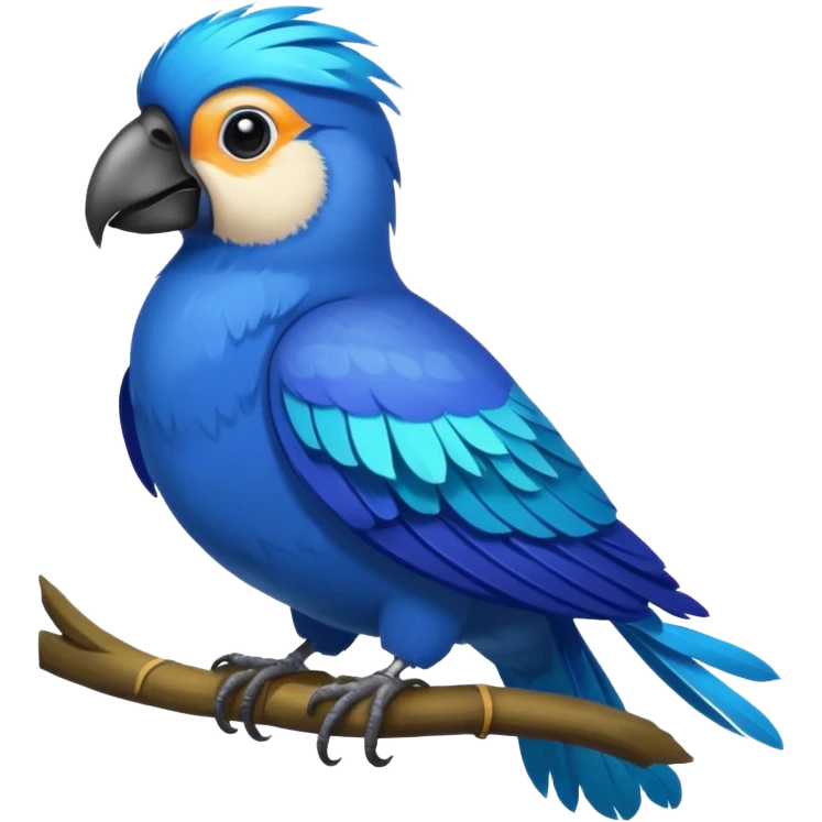 Arara azul emoji