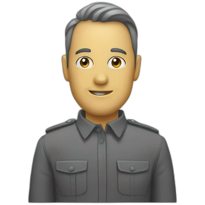 Rideau métallique emoji