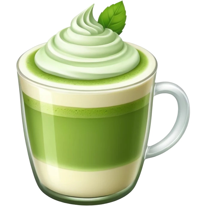 Matcha latte  emoji