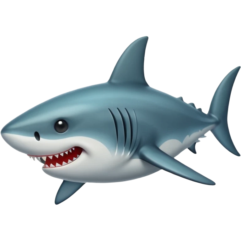 El emoji del tiburón pero de color negro para copiar y pegar  emoji