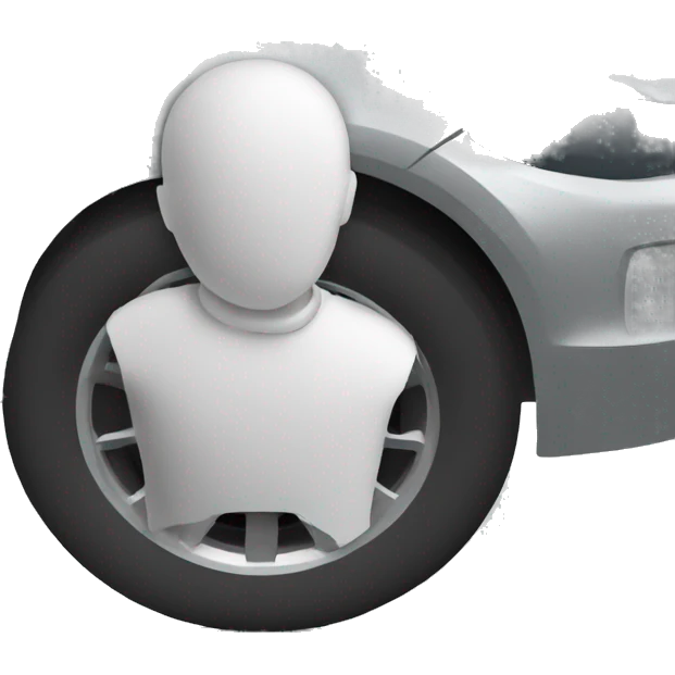 vehicle crash testing dummy upper body emoji