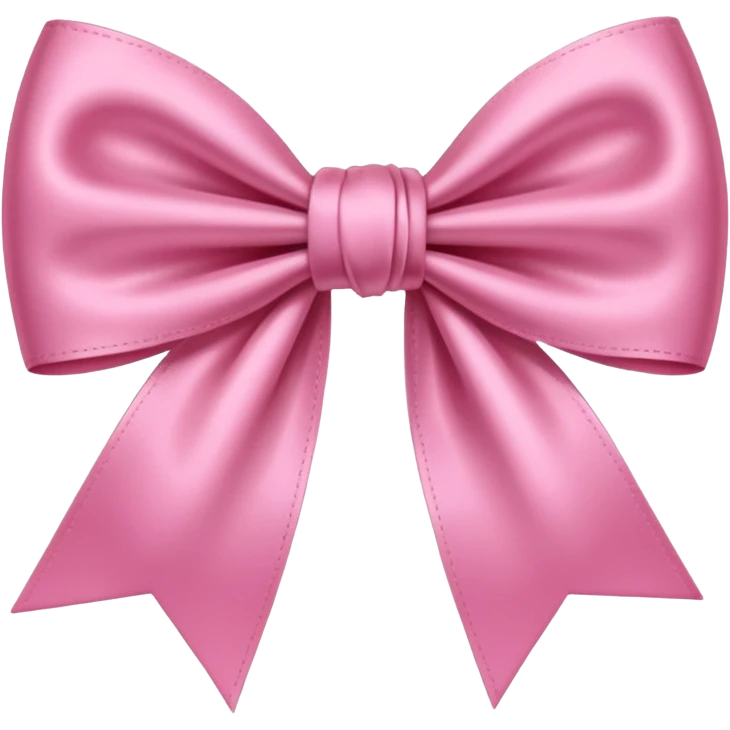 pink bow emoji