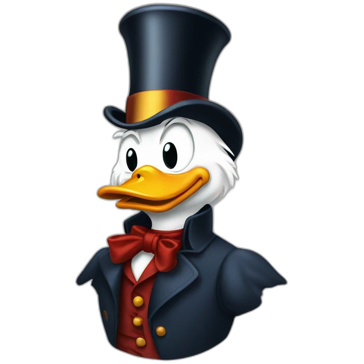 Scrooge McDuck emoji