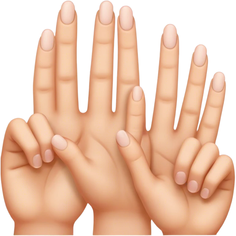 Tre fingers emoji