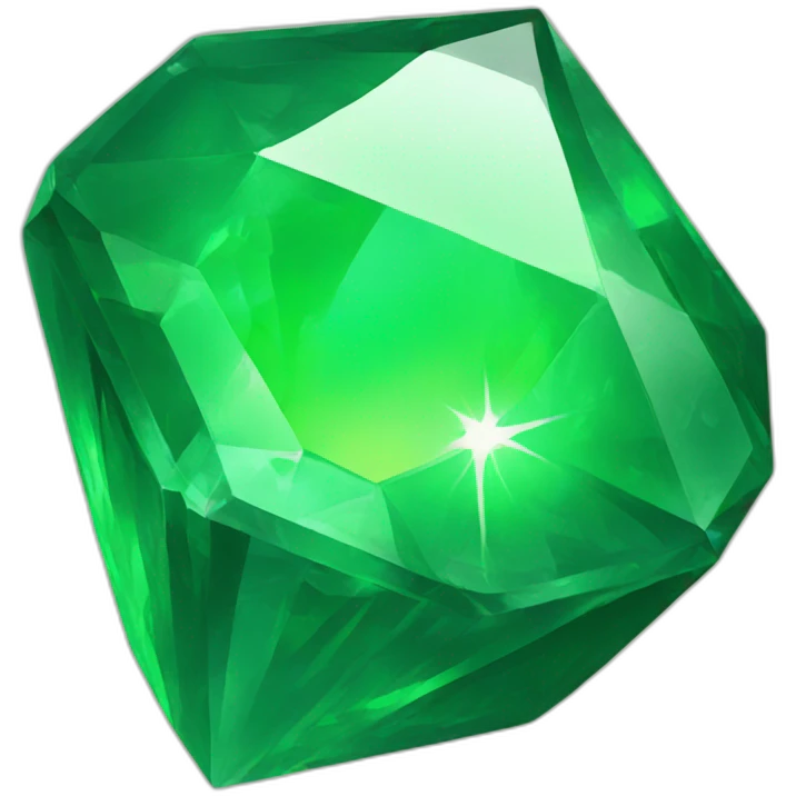 green gem emoji