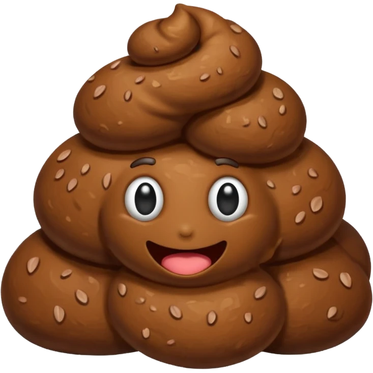 Cool poop emoji